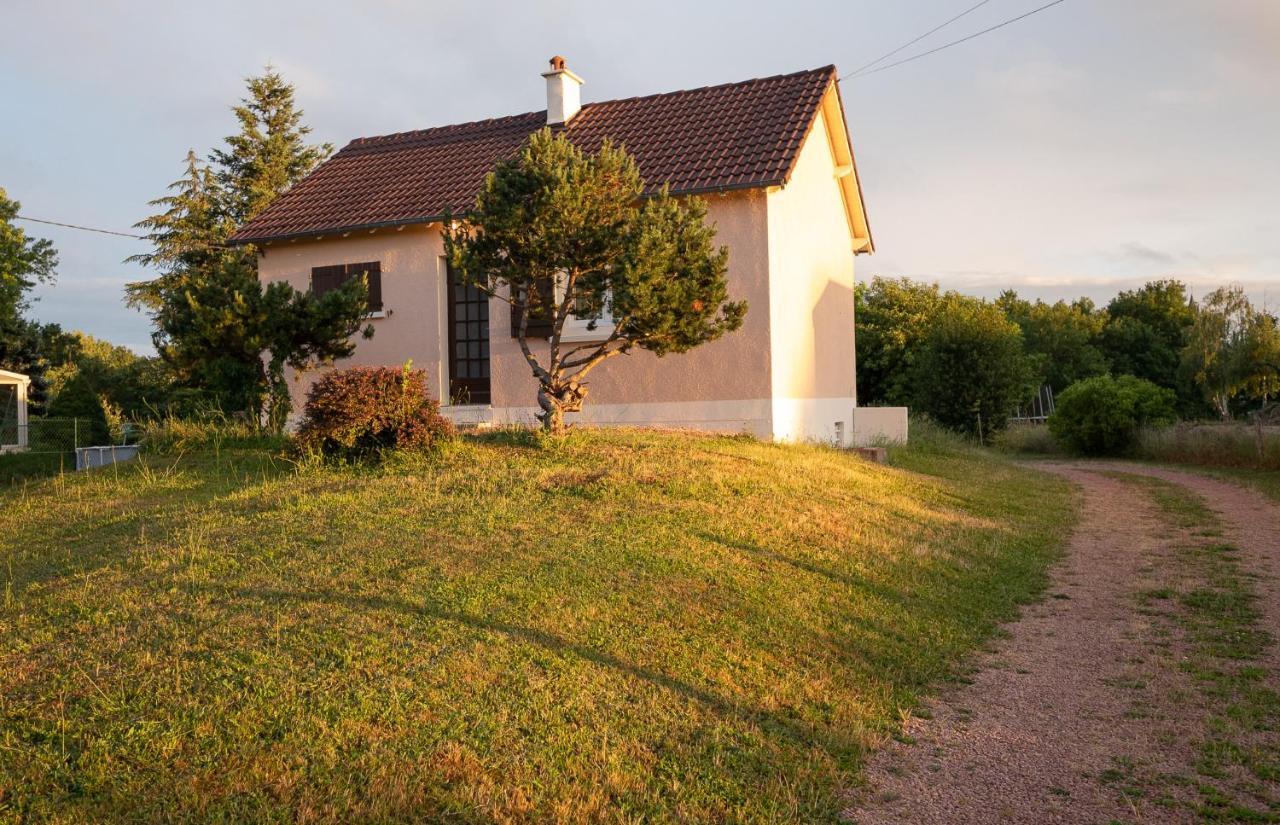 Les Vignes Pierre Villa Mornay-sur-Allier Eksteriør billede