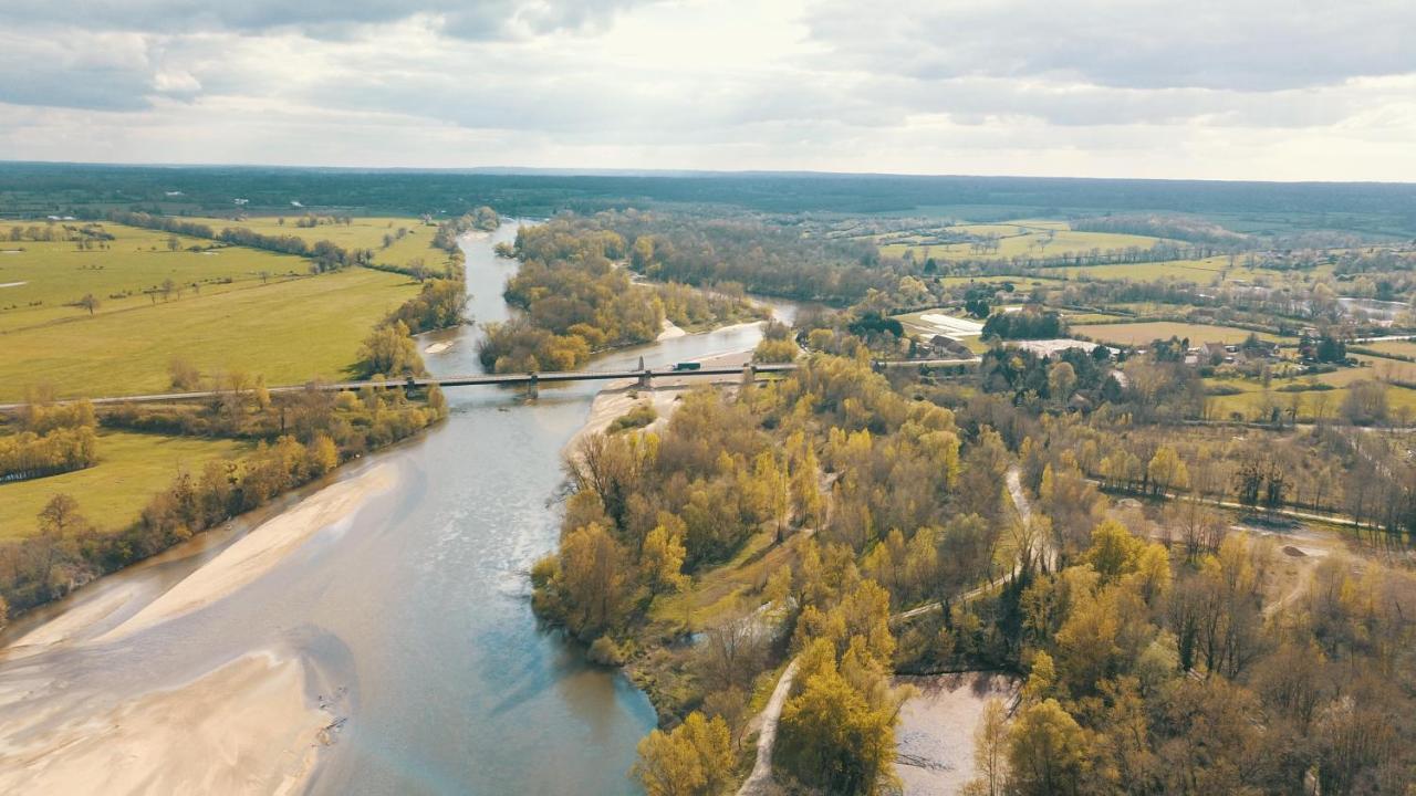 Les Vignes Pierre Villa Mornay-sur-Allier Eksteriør billede